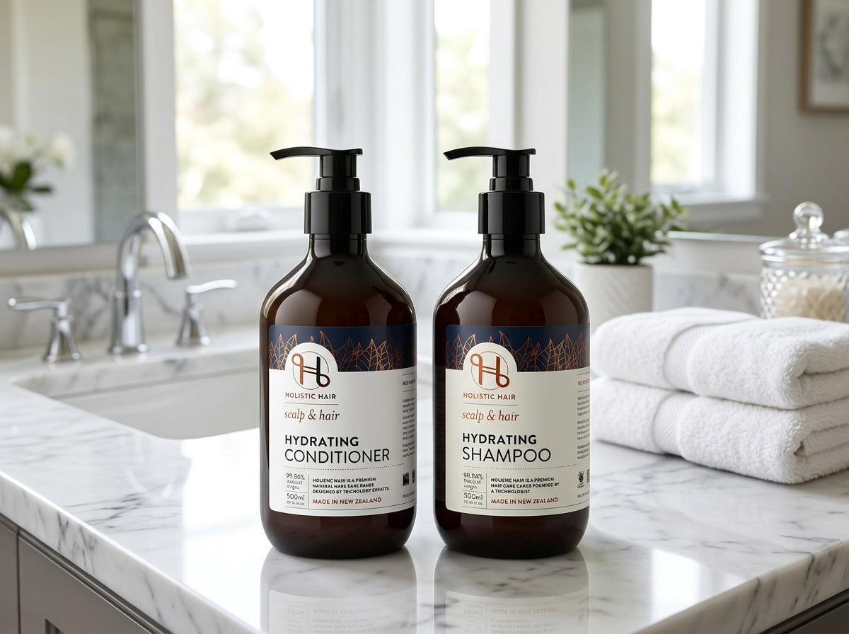 Holistic Hair Hydrating Shampoo and Conditioner 500ml x 2 115